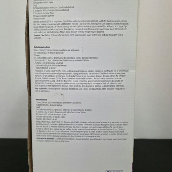 Wilton 101 Cookie Cutters Set - Letters, Numbers, Shapes (Pre-Owned) - Picture 6 of 6